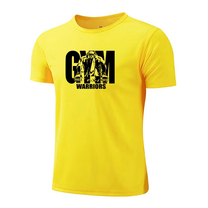 Áo Thun Thể Thao Tay Ngắn Dáng Rộng Chất Liệu Polyester Nhanh Khô Thời Trang Mùa Hè Cho Nam