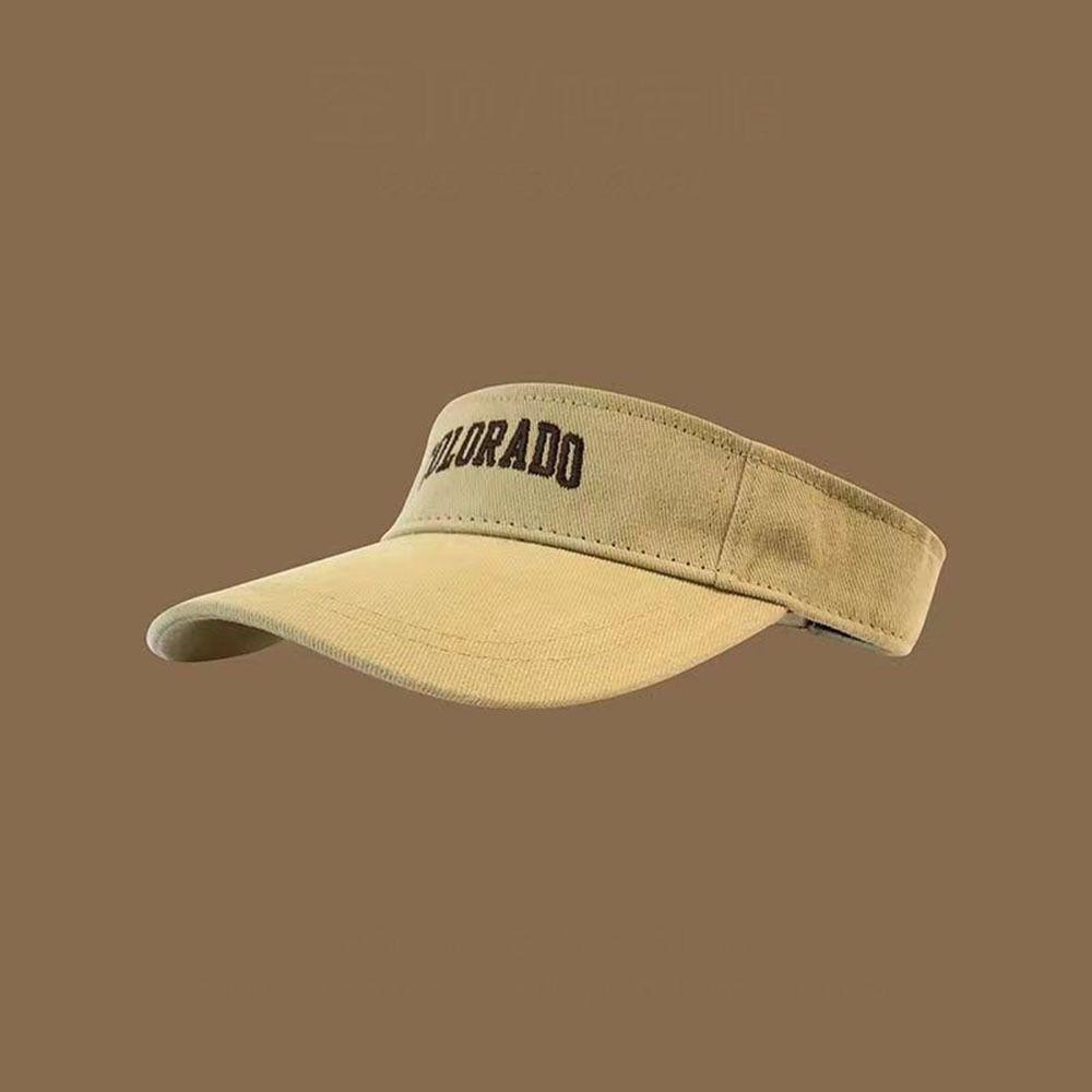 Dion1 empty top cap thể dục thông thường thư đơn giản mùa hè mũ bóng chày cho nam thiết bị thể thao mũ chống nắng cho nữ mũ chống nắng