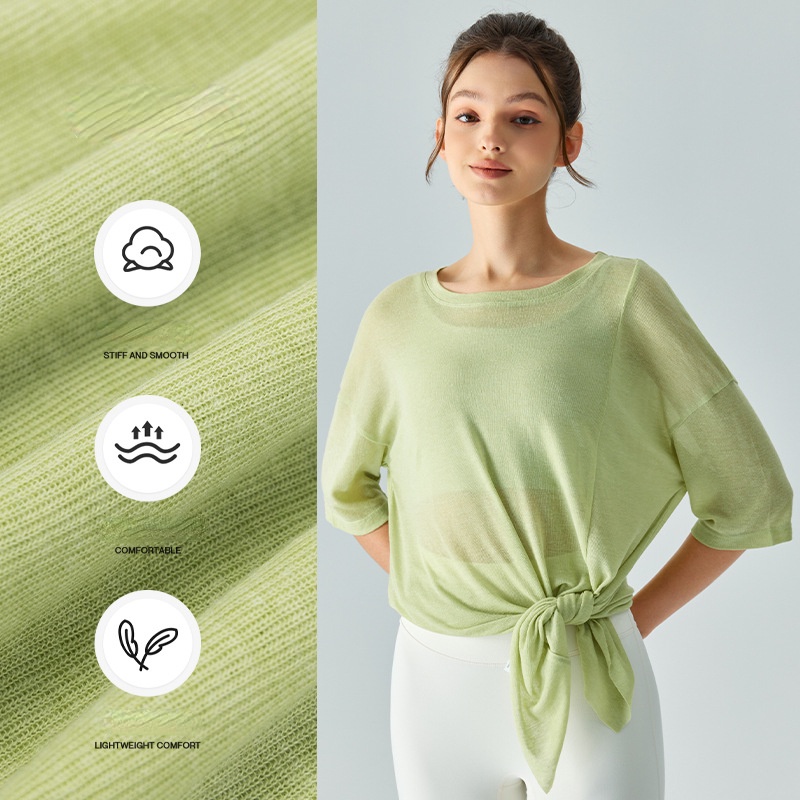 Áo Thun Thể Thao Ngắn Tay Thoáng Khí Chất Lượng