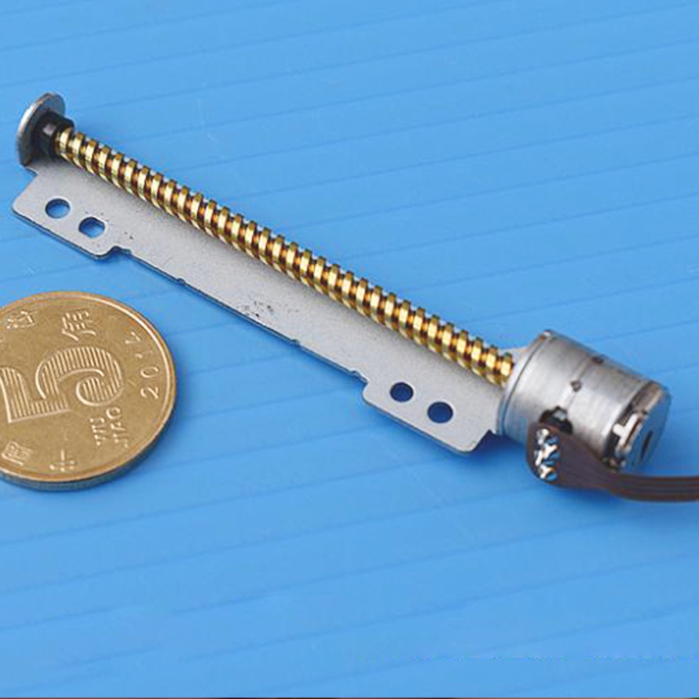 Động Cơ Bước Mini 50mm 10MM DC 5-9V 2 Pha 4 Dây