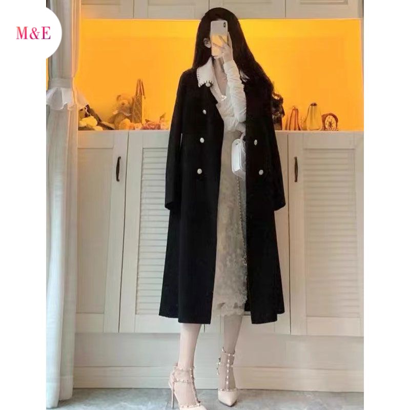 M &amp; E Đầm Trắng Dáng Dài Phong Cách Mới 2023 Chất Lượng Cao Sang Trọng Quý Phái Dành Cho Nữ