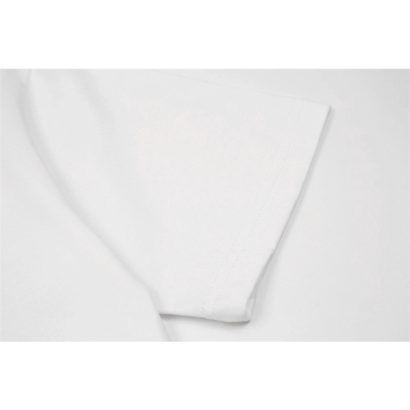 Áo Thun Cotton Dệt Kim Cổ Tròn Họa Tiết Kẻ Sọc Phong Cách Đường Phố Thời Trang Cao Cấp L-o88e-w &amp; - Jxfhgdfh