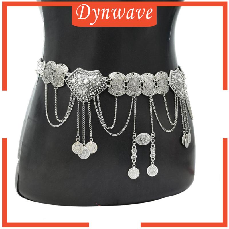 Thắt Lưng Dây Xích Tua Rua Bằng Hợp Kim Thời Trang Cho Nữ Múa Bụng