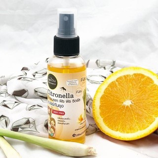 tınh dầu xịt chốnǥ muỗi côn trùng cıtronella Phutawan - thái