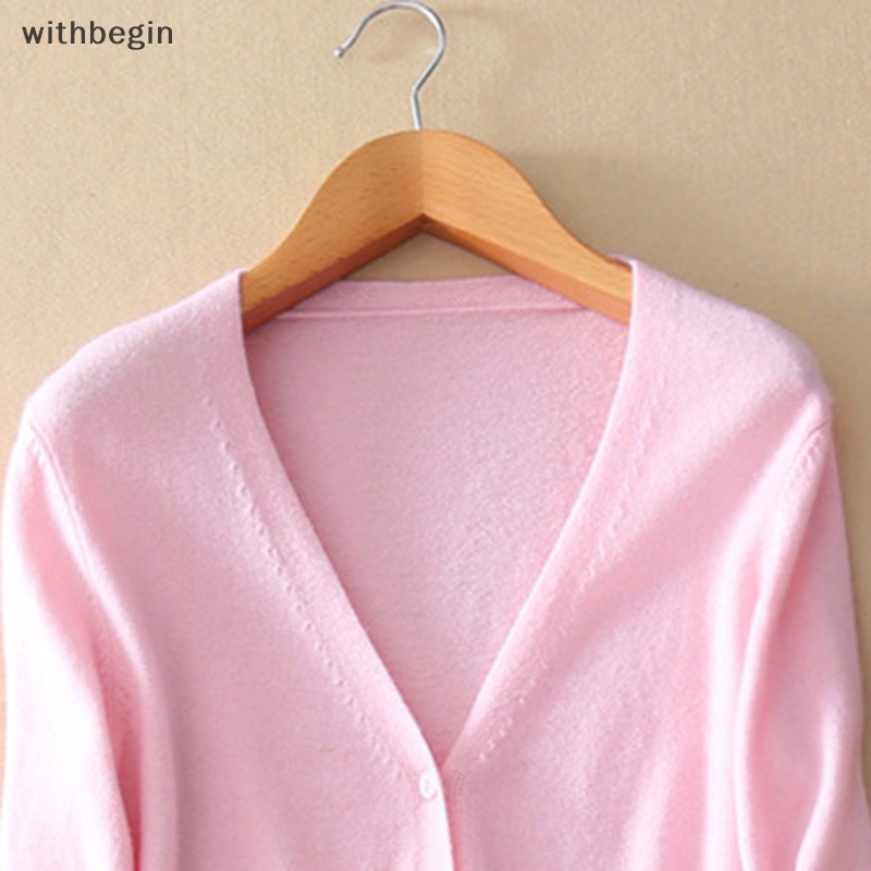 Áo Khoác Cardigan Dệt Kim Cổ Chữ V Dáng Ôm Thời Trang Dành Cho Nữ