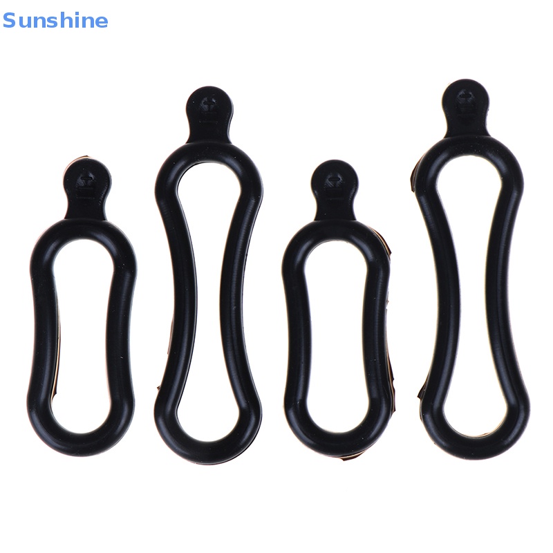 Bộ 4 Vòng Cao Su Silicon Buộc Đèn Pha Xe Đạp Tiện Dụng
