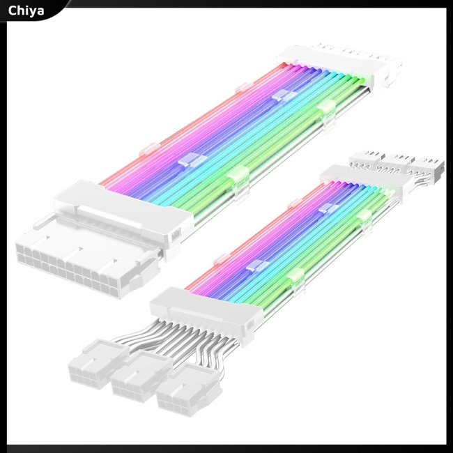 Dây Cáp Nối Dài Nguồn 24pin 5v Argb Linh Hoạt Cho Thẻ Đồ Họa Máy Tính