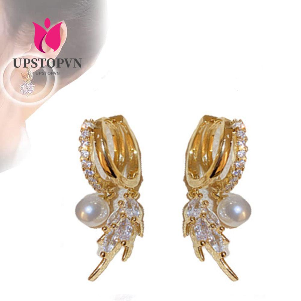 Upstopvn Bông Tai Châm Cứu Từ Tính Giảm Căng Thẳng Cho Nữ