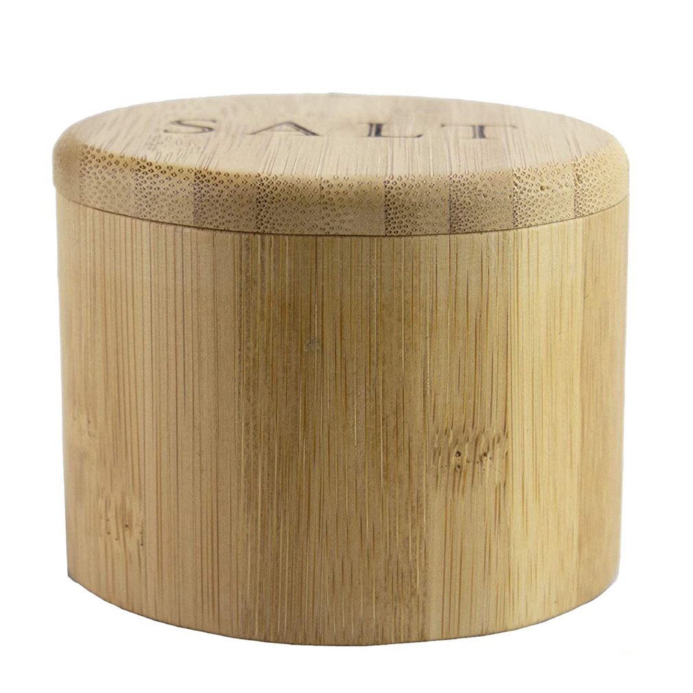 =Christmas=Kitchen Supplies Environmentally Friendly Bamboo Salt Shaker Seasoning Box