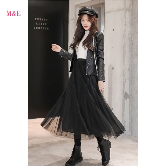 Hàng Mới Về Chân Váy Midi Lưng Cao Thời Trang Thu Đông 2022 Mới