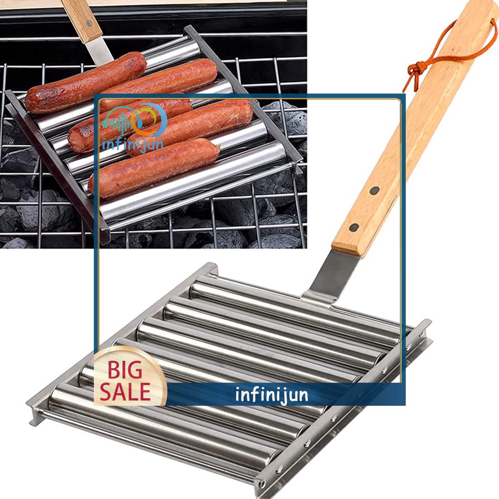 Giá Đỡ Xúc Xích Chịu Nhiệt Tiện Lợi Dành Cho Tiệc Nướng BBQ