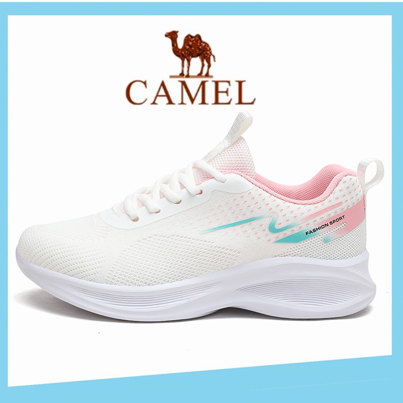 Camel Giày Giày Camel nữ Giày Thể Thao Đế Bằng size Lớn 40 41 Phong Cách Hàn Quốc Cho Nữ