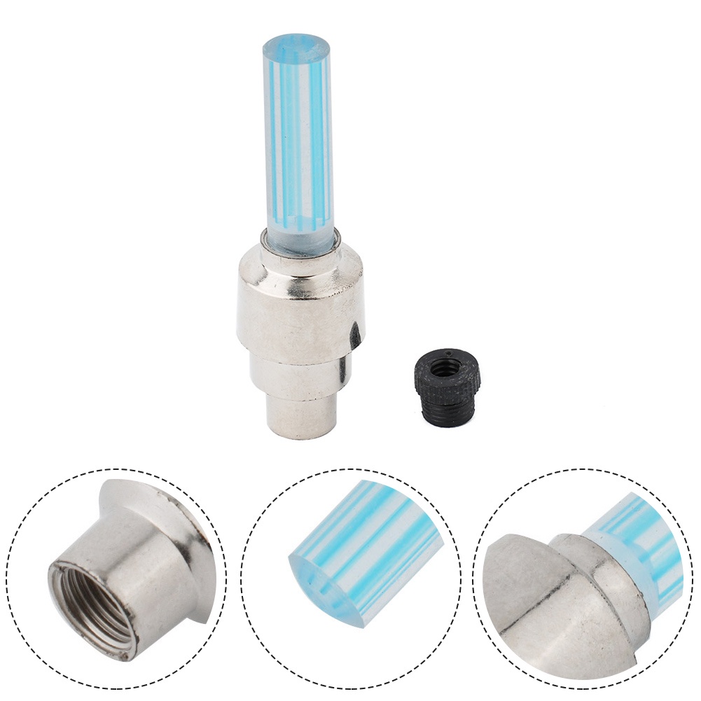 Nắp Van Chống Bụi Có Đèn LED Cho Bánh Xe