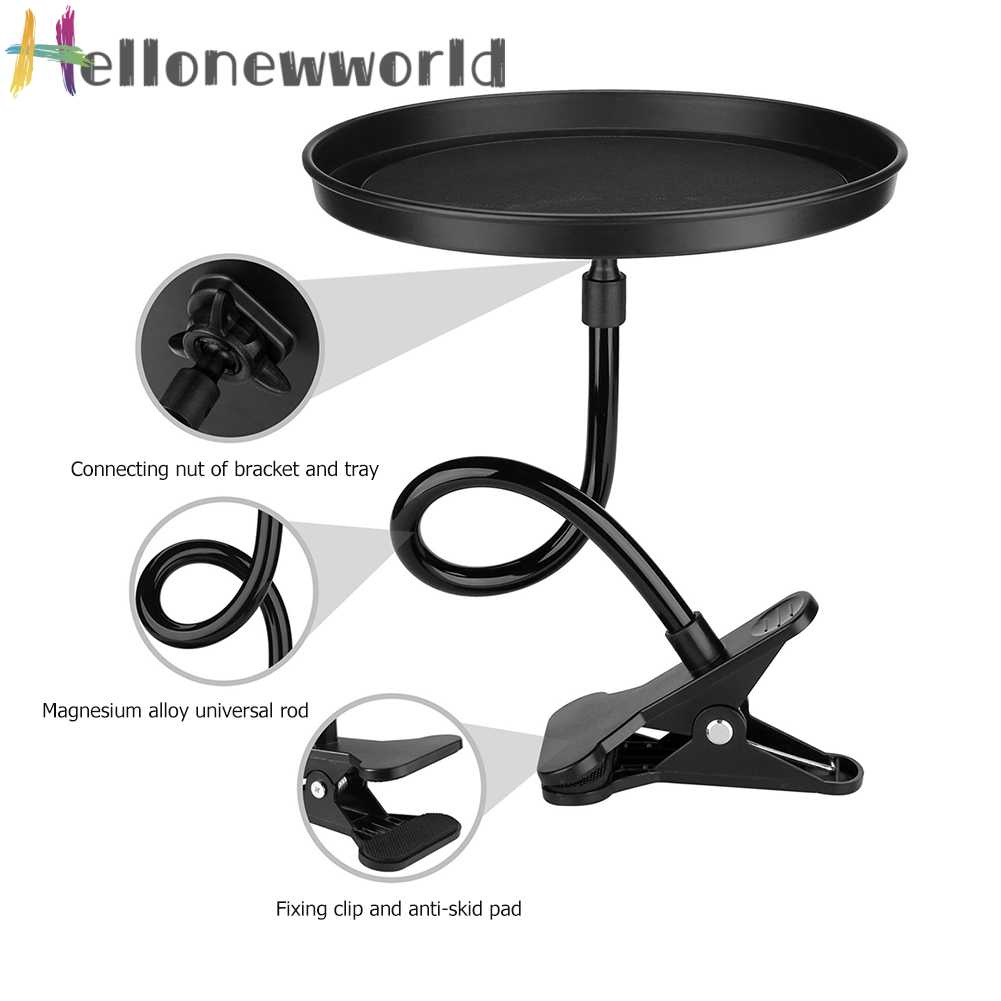 Khay Đựng Thức Ăn Trong Xe Hơi Xoay 360 Độ Tiện Dụng