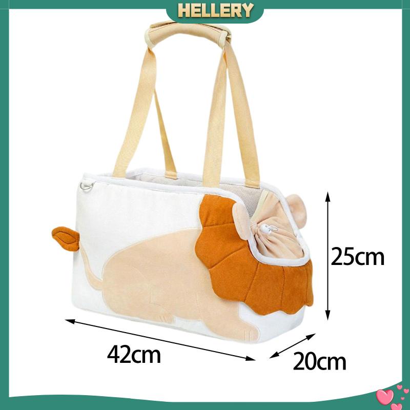 Túi Tote Đeo Vai Họa Tiết Mèo Dùng Đựng Thú Cưng Khi Đi Du Lịch