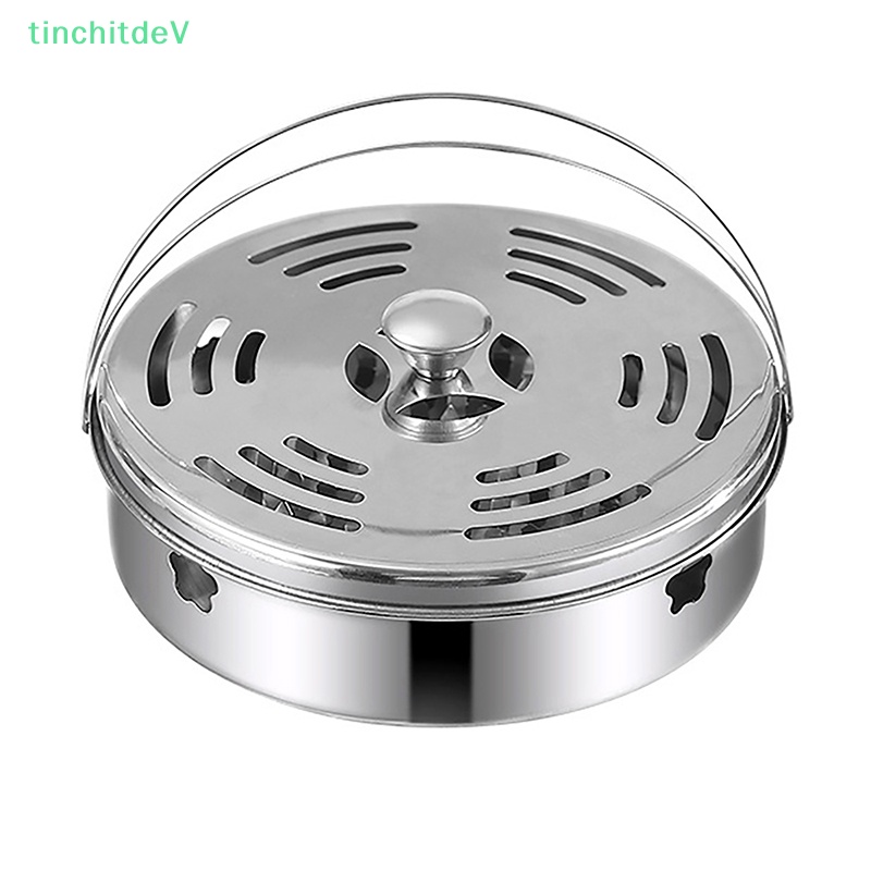 Khay Đựng Nhang Muỗi / Côn Trùng Thiết Kế Nhỏ Gọn Có Tay Cầm Tiện Dụng