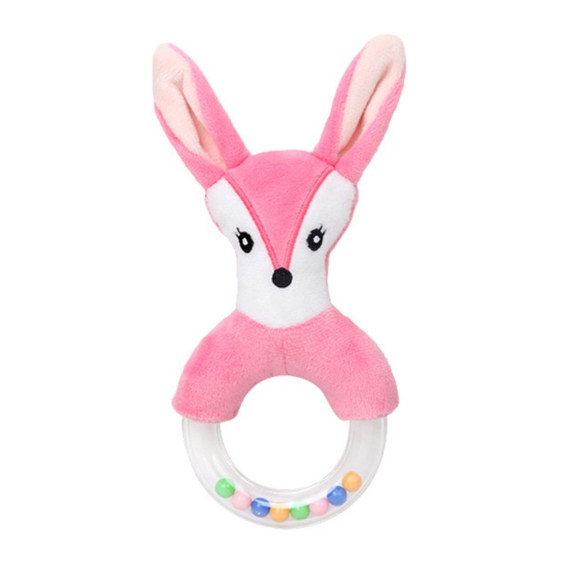 Đồ Chơi Nhồi Bông Cầm Tay Hình Động Vật Dễ Thương Cho Bé Mọc Răng