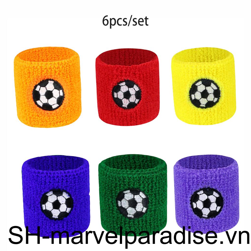 Set 6 Băng Đeo Cổ Tay Tập Luyện Thể Thao Cho Bé