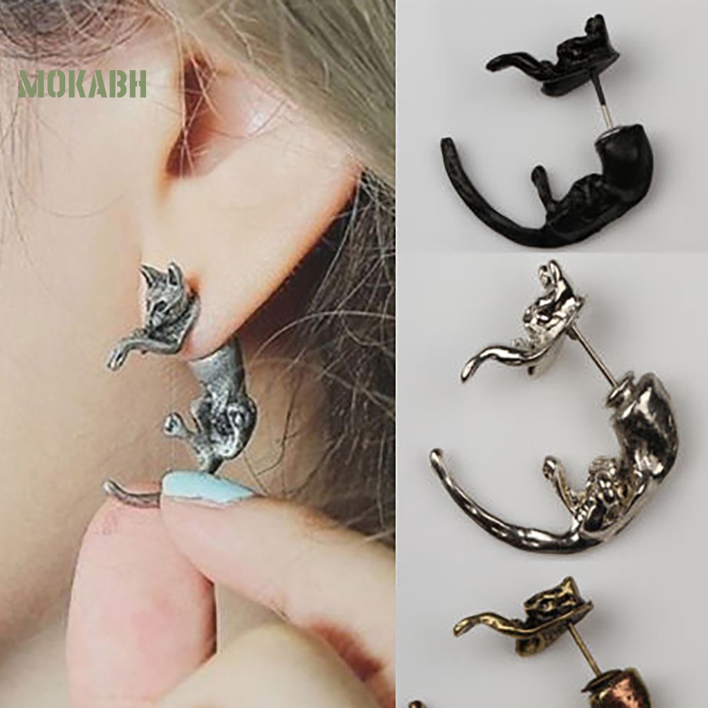 1 Bông Tai Hình Con Cáo Bằng Hợp Kim Thời Trang Dành Cho Nữ