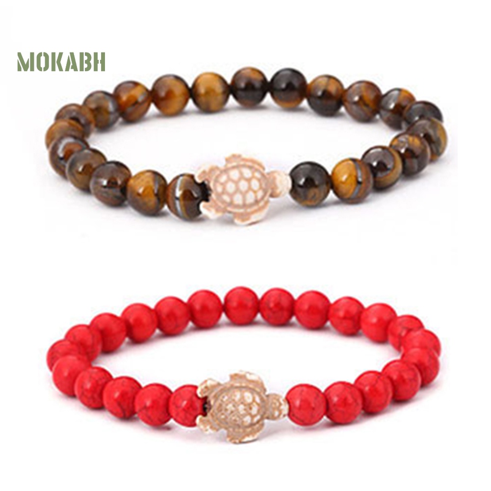 Vòng Tay Chuỗi Hạt Đá Tự Nhiên Thời Trang Cho Nam Và Nữ