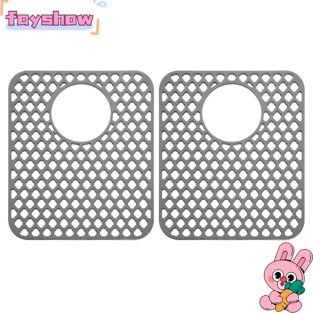 2 Thảm Lót Bồn Rửa Chống Trượt Cách Nhiệt Gấp Gọn Tiện Dụng