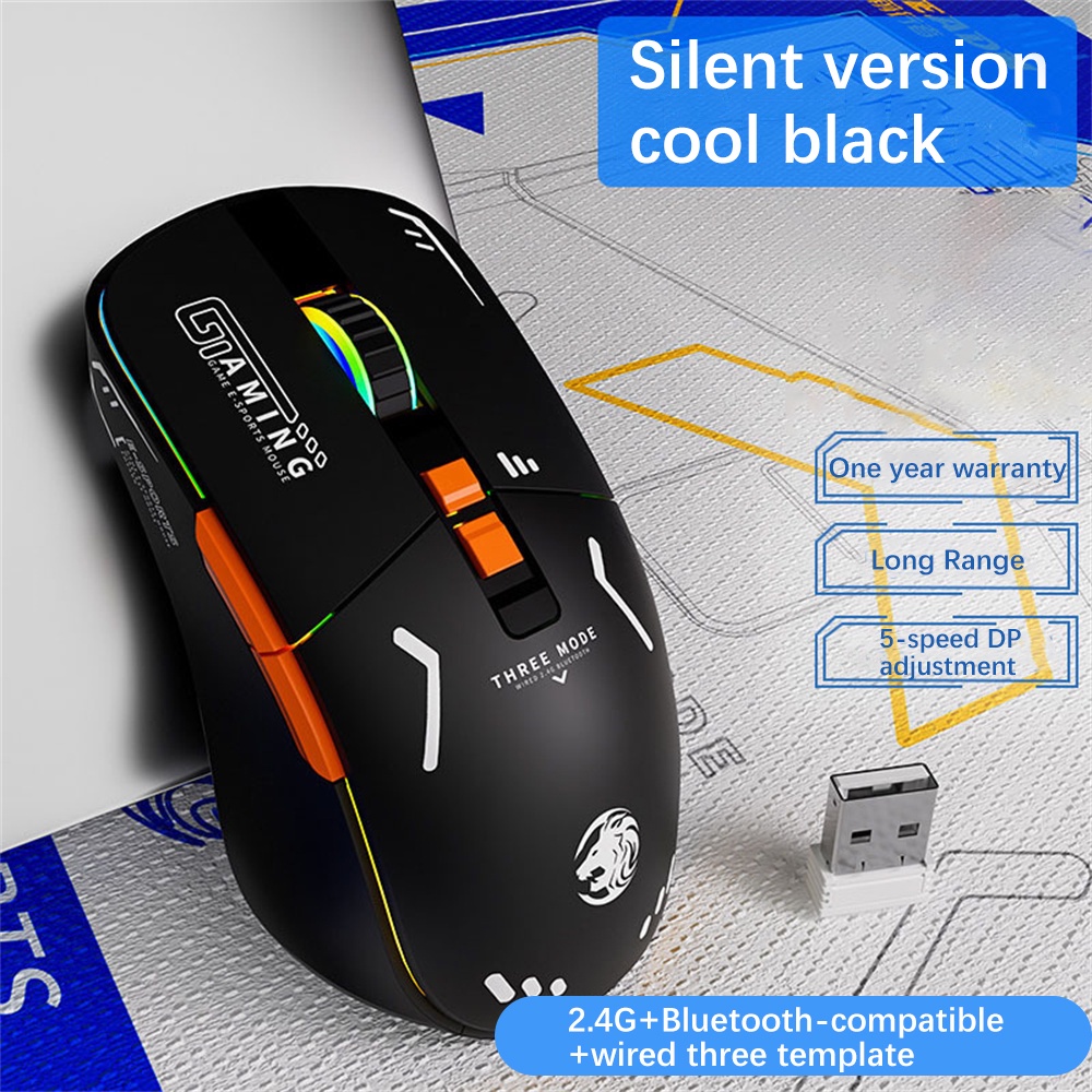Chuột Quang Không Dây Bluetooth G308 Dùng Để Chơi Game