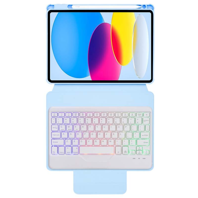 Bao Da Máy Tính Bảng Có Bàn Phím Xoay Thông Minh Cho iPad 10th Gen 2022 Pro 11 inch Air 5 / Air 4 / Air 3 9th 8th 7th 6th 5th Pro 10.5 Mini 6