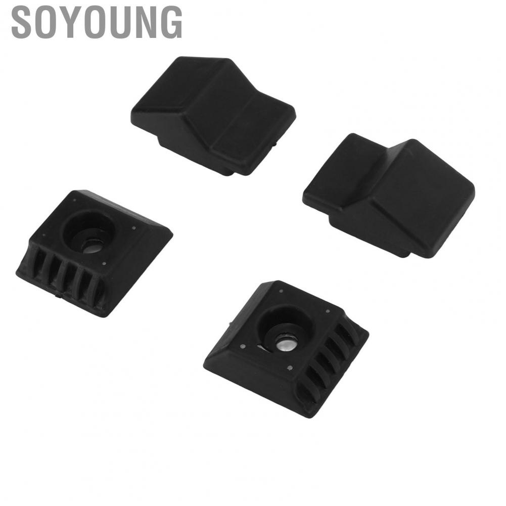 Soyoung Rear Trunk Stop Buffer  4pcs Strong Rustproof A1247580044 for Car