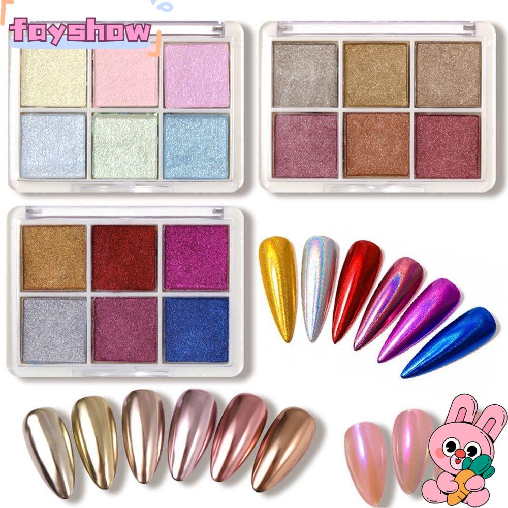 Bột Tráng Gương Trang Trí Móng Tay Nghệ Thuật