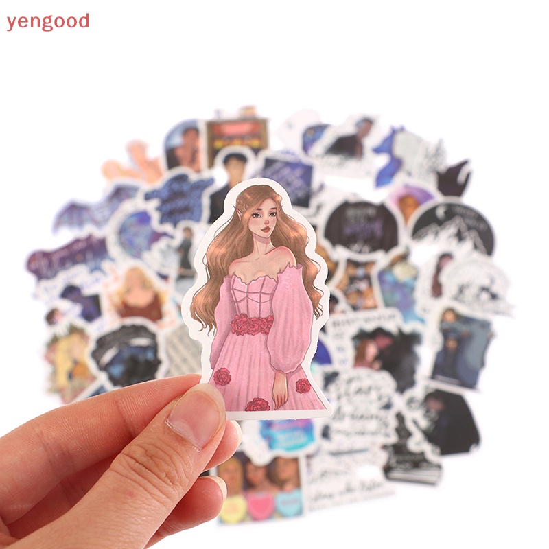 Bộ 60 Miếng Dán Chống Thấm Nước Trang Trí Sổ Tay Acotar Merchandise