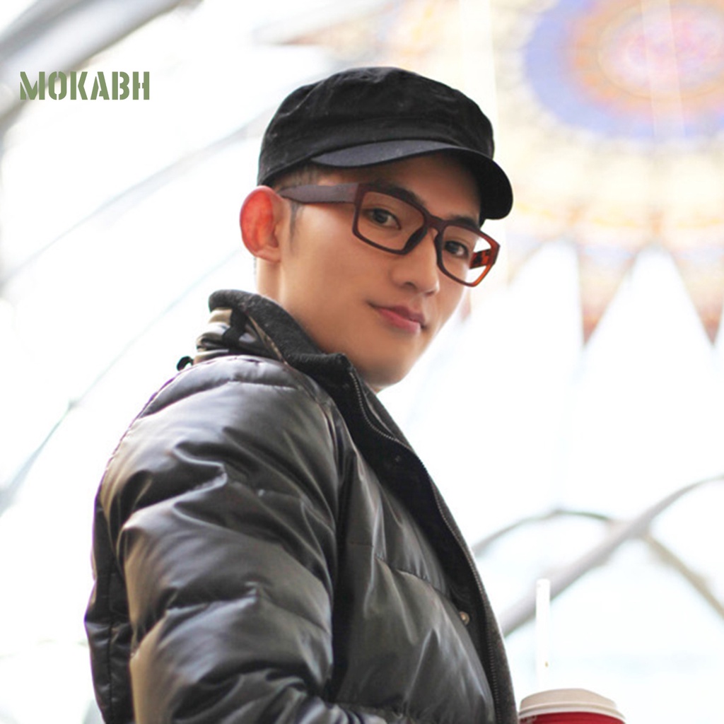 [Mok Abh] Mũ Lưỡi Trai Màu Trơn Thoáng Khí Thời Trang Mùa Hè Cho Nam Và Nữ