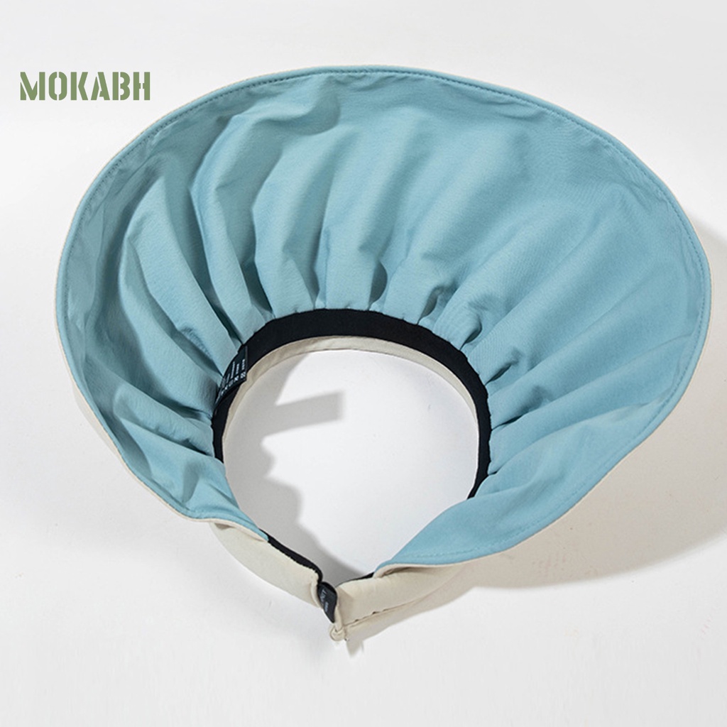 Nón Rộng Vành Chống Tia UV Bằng Chất Liệu Cotton Mềm Mại Dùng Khi Đi Cắm Trại Dành Cho Nữ