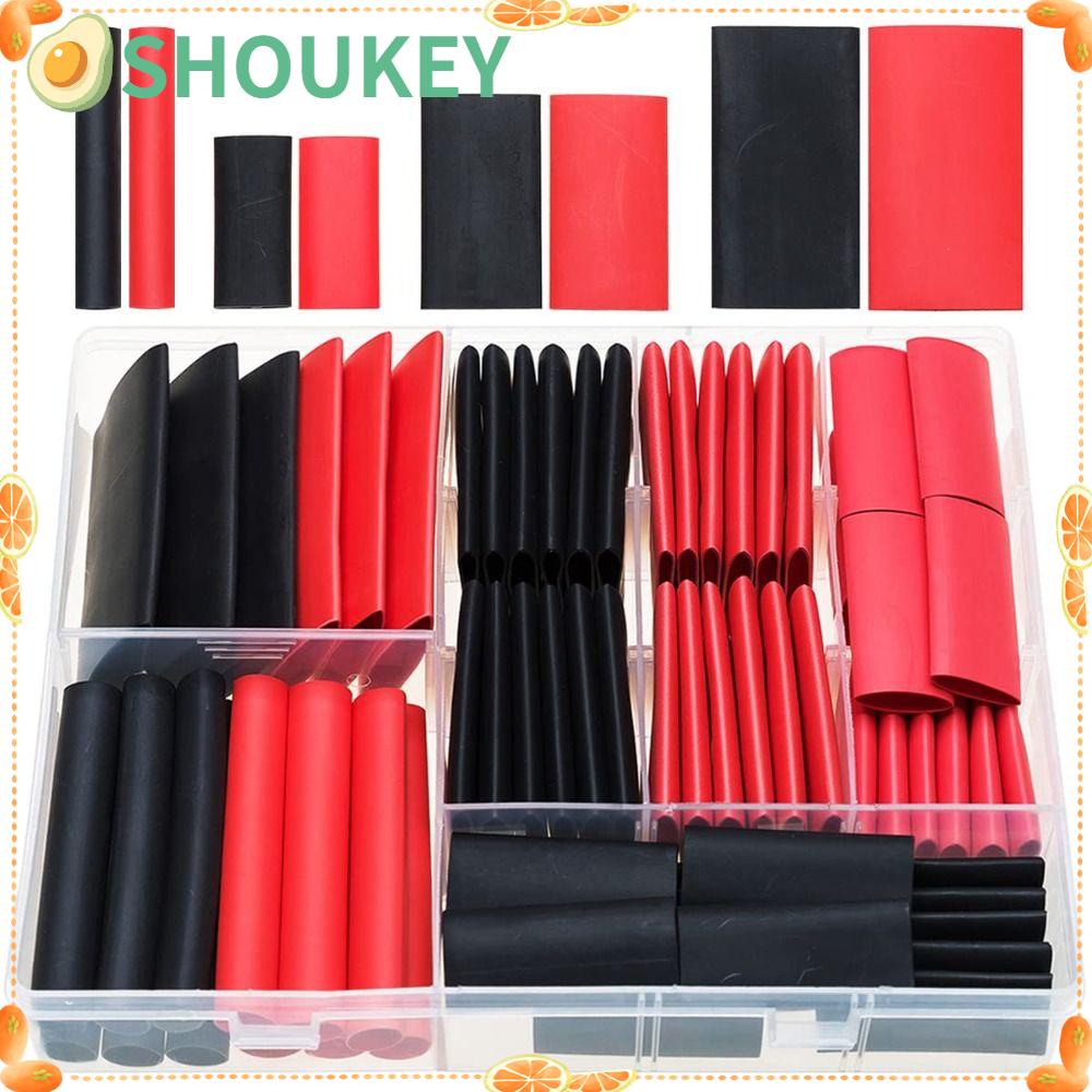 Bộ 74 Ống Co Nhiệt Kép IP68 Chống Thấm Nước Tỉ Lệ 3: 1