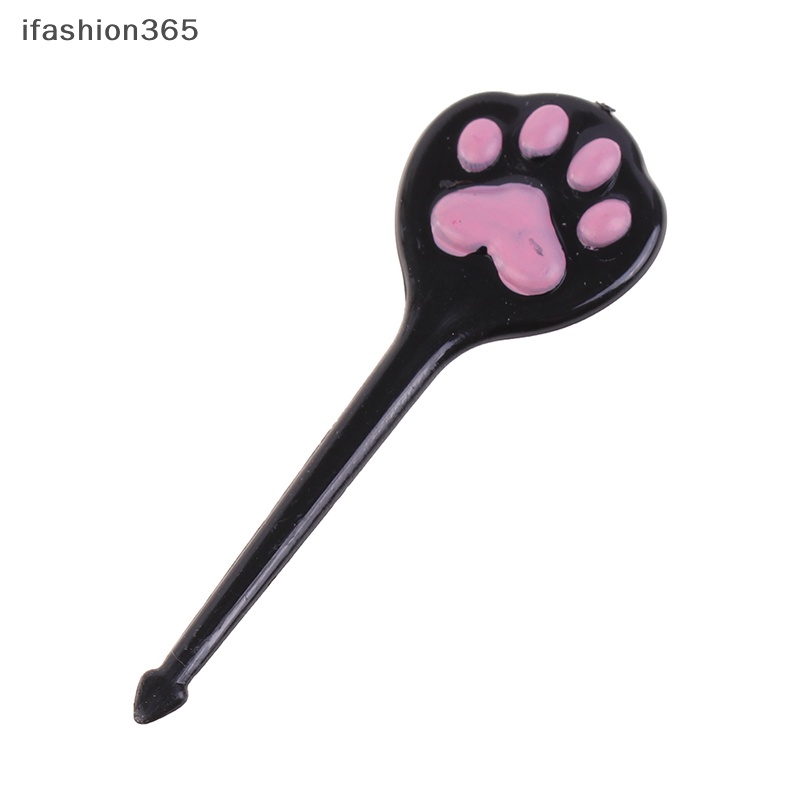 Set 8 Nĩa Ăn Trái Cây Hình Chân Mèo Đáng Yêu Thời Trang ifashion365