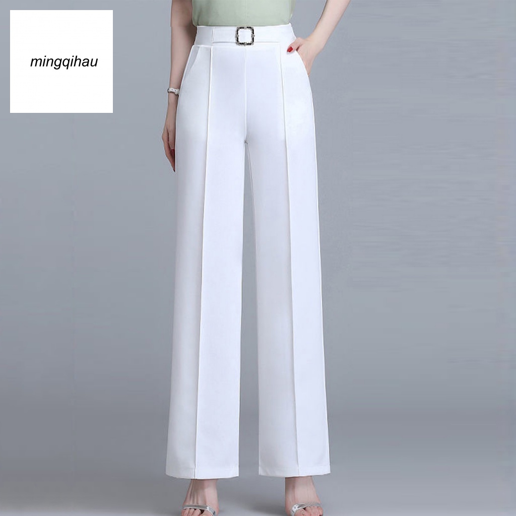 Quần Dài Lưng Cao Thời Trang Cho Nữ