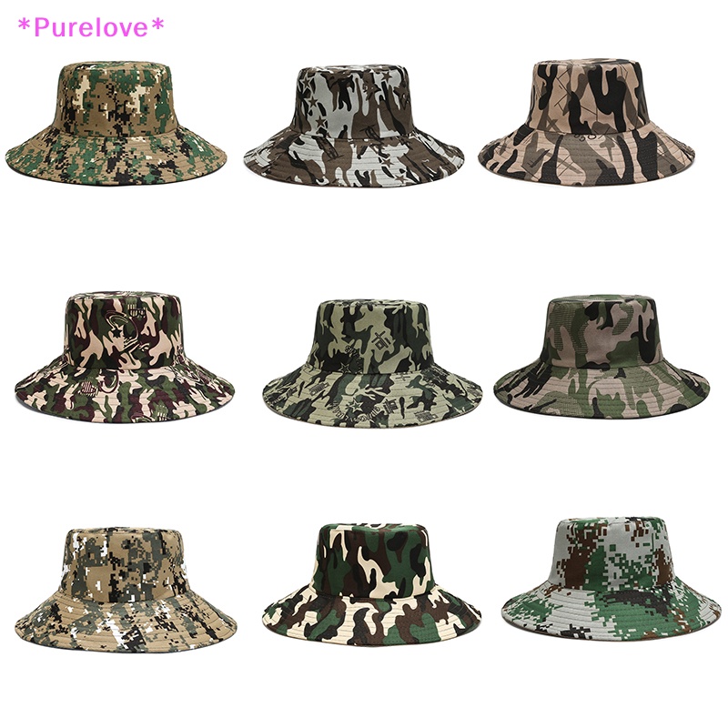 Nón Vành Rộng Họa Tiết Rằn Ri Thoáng Khí Thời Trang Mùa Hè Cho Nam Mới