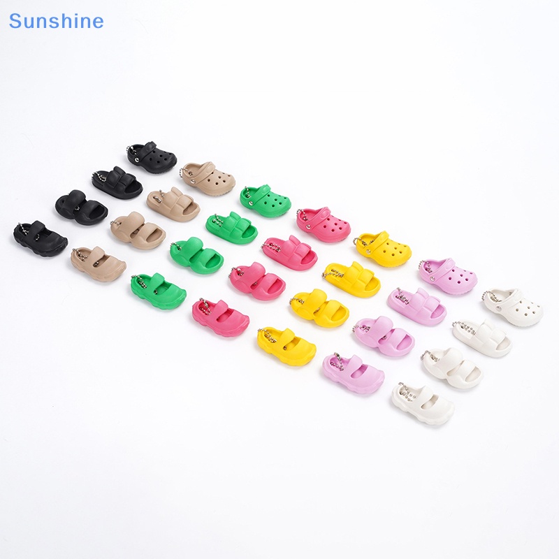 1 Khóa Giày Mini Bằng EVA C DIY Sáng Tạo Vui Nhộn