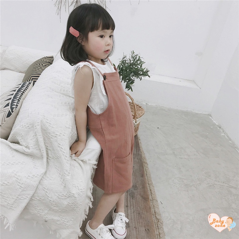 Quần Dài Chất Liệu Cotton Màu Trơn Thời Trang Xuân Hè Cho Bé Gái