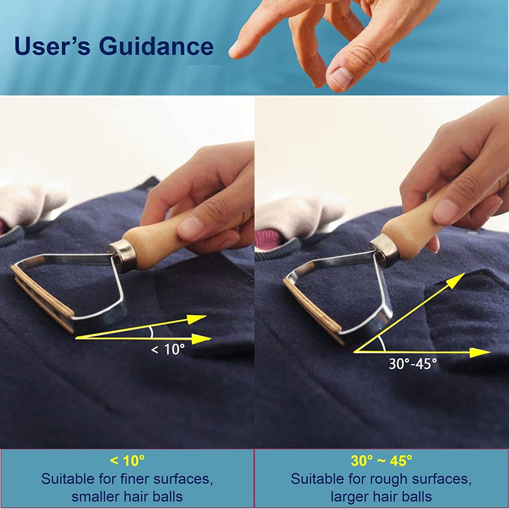 Set 2 Dụng Cụ Loại Bỏ Xơ Vải Cho Thảm Trải Sàn Có Thể Tái Sử Dụng