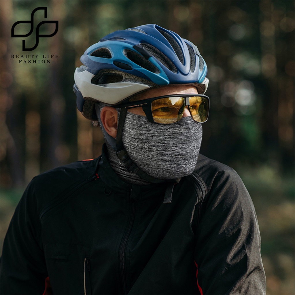 Khẩu Trang Che Mặt Và Cổ Chống Nắng Bảo Vệ Tai Khi Đi Xe Đạp Leo Núi / Săn Bắn / Cắm Trại Thời Trang Unisex