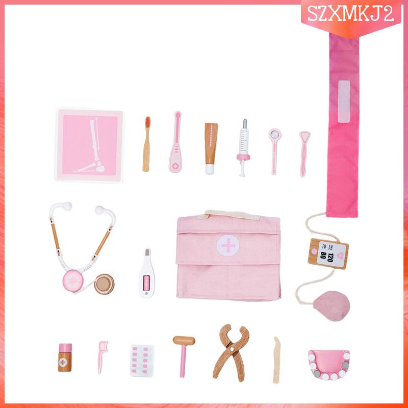 Set 18 Đồ Chơi Đóng Vai Bác Sĩ Cho Bé 3 4 5 6 Tuổi szxmkj2