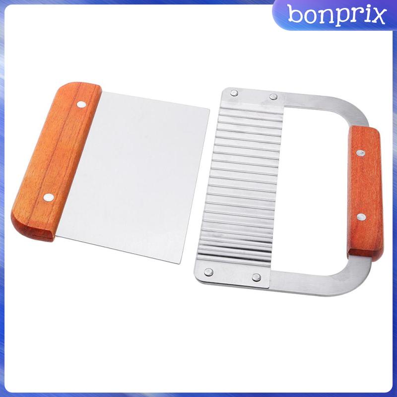 Set 2 Khuôn Làm Khoai Tây Chiên Bằng Thép Không Gỉ