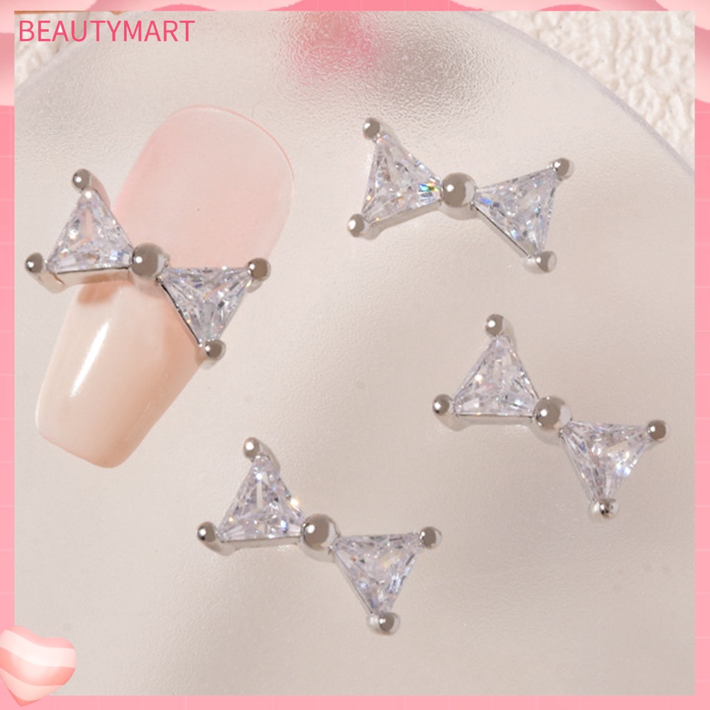 Đá Zirconia 3D Trang Trí Móng Tay Nghệ Thuật Chống Ăn Mòn Dành Cho Nữ