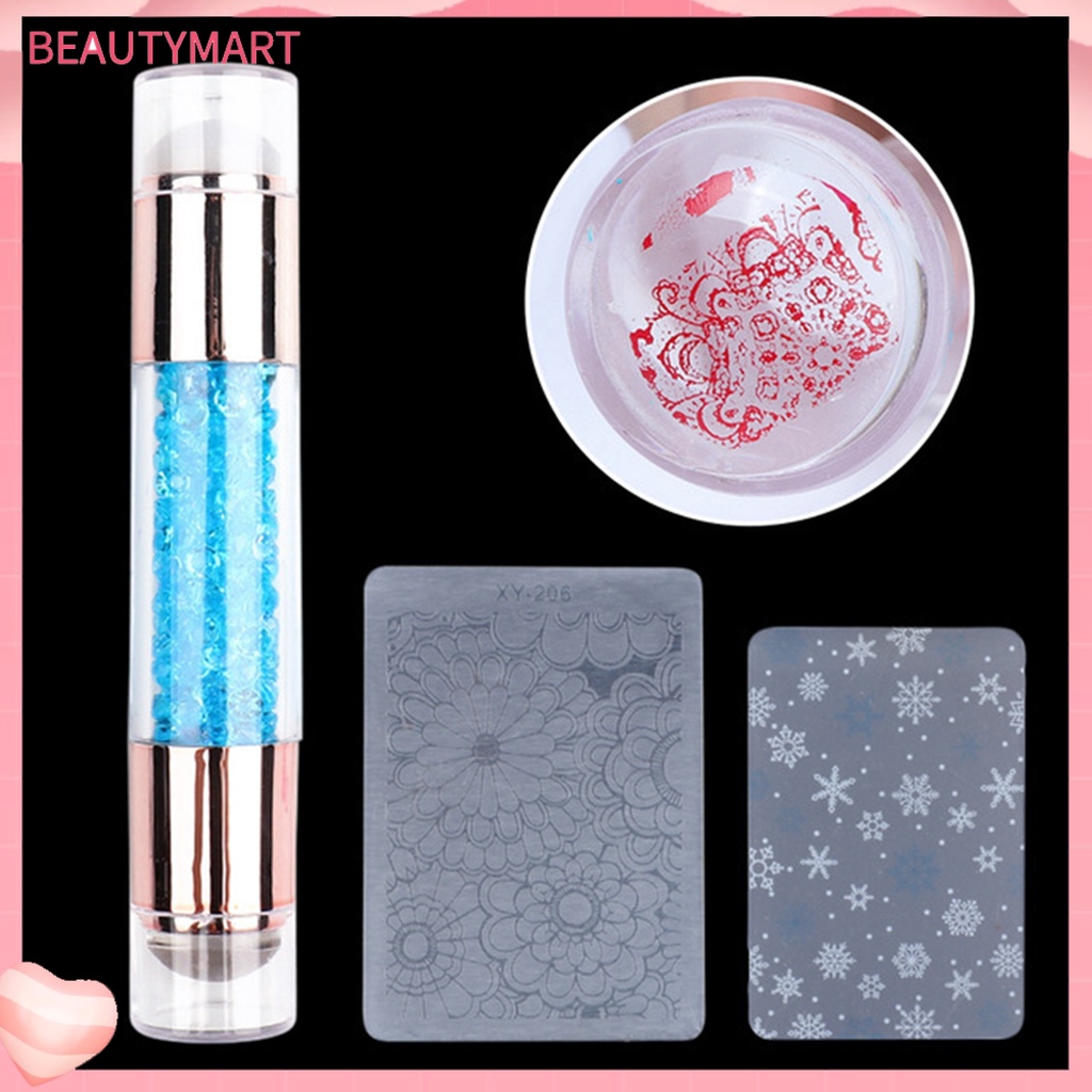 Bộ Dụng Cụ In Hình Móng Tay Hai Đầu Bằng Silicone