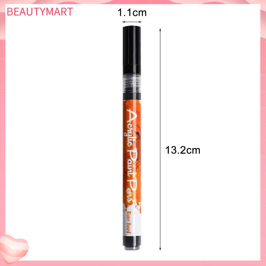 Bút Vẽ Móng Nghệ Thuật Nhanh Khô Chống Thấm Nước Nhiều Màu Sắc Dành Cho Salon