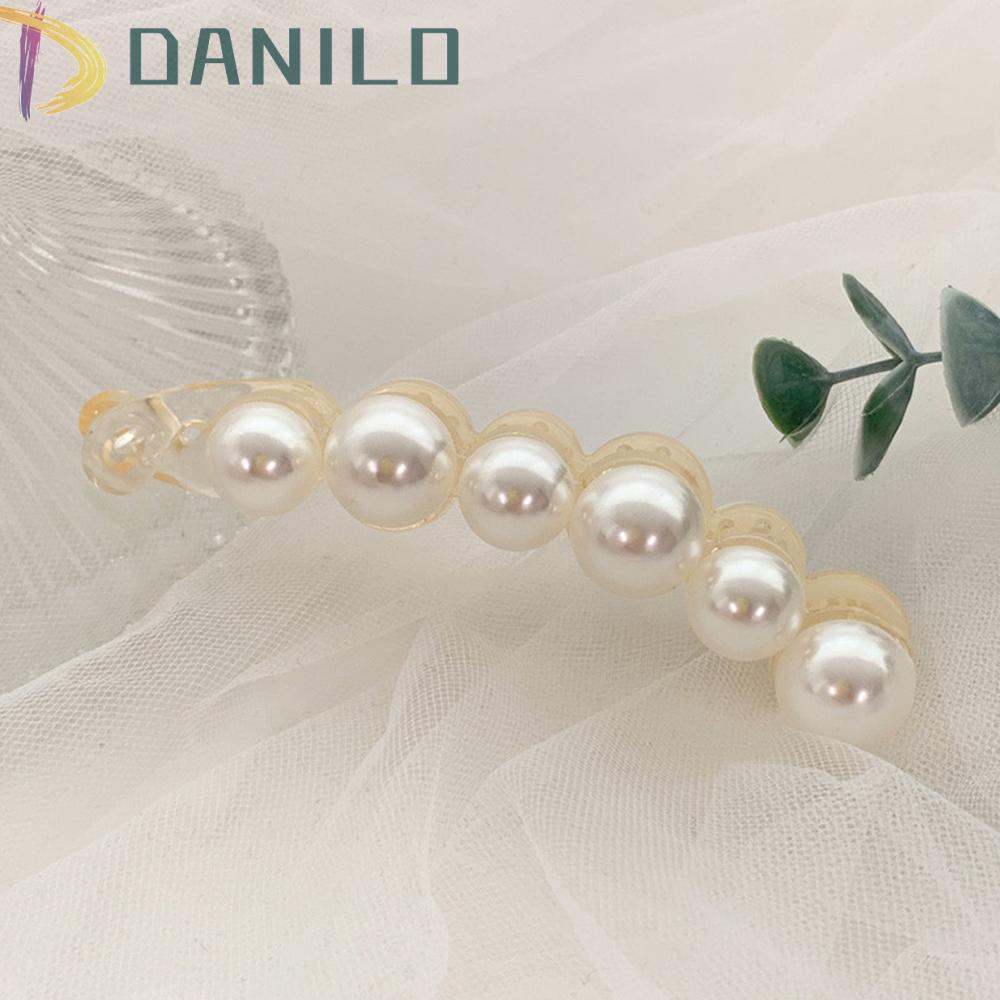 Danilo Kẹp Tóc Càng Cua Họa Tiết Hình Học Thanh Lịch Cho Nữ