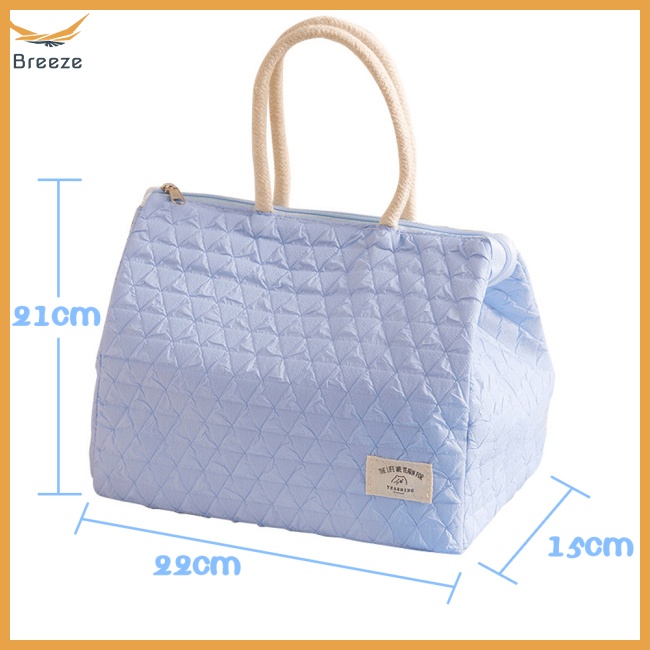 Túi Đựng Cơm Trưa Lót Giấy Nhôm Dày Dặn Cách Nhiệt Tiện Dụng Cho Học Sinh / Đi Học / Du Lịch