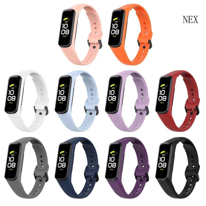 Dây Đeo Đồng Hồ Bằng TPU Mềm Cho Galaxy Fit2 SM R220 NEX NEX