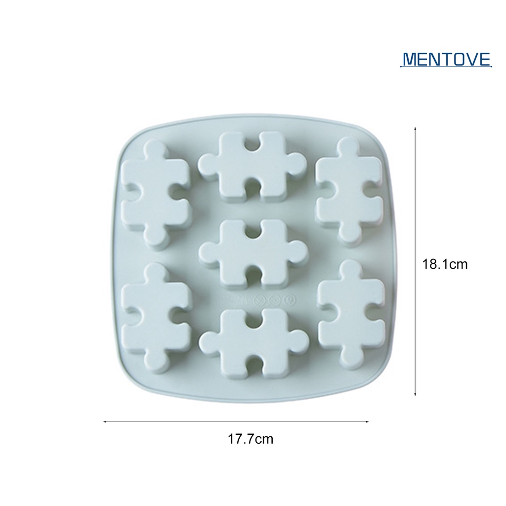 Khuôn Silicone Cấp Thực Phẩm Làm Sô Cô La Hình Mảnh Ghép