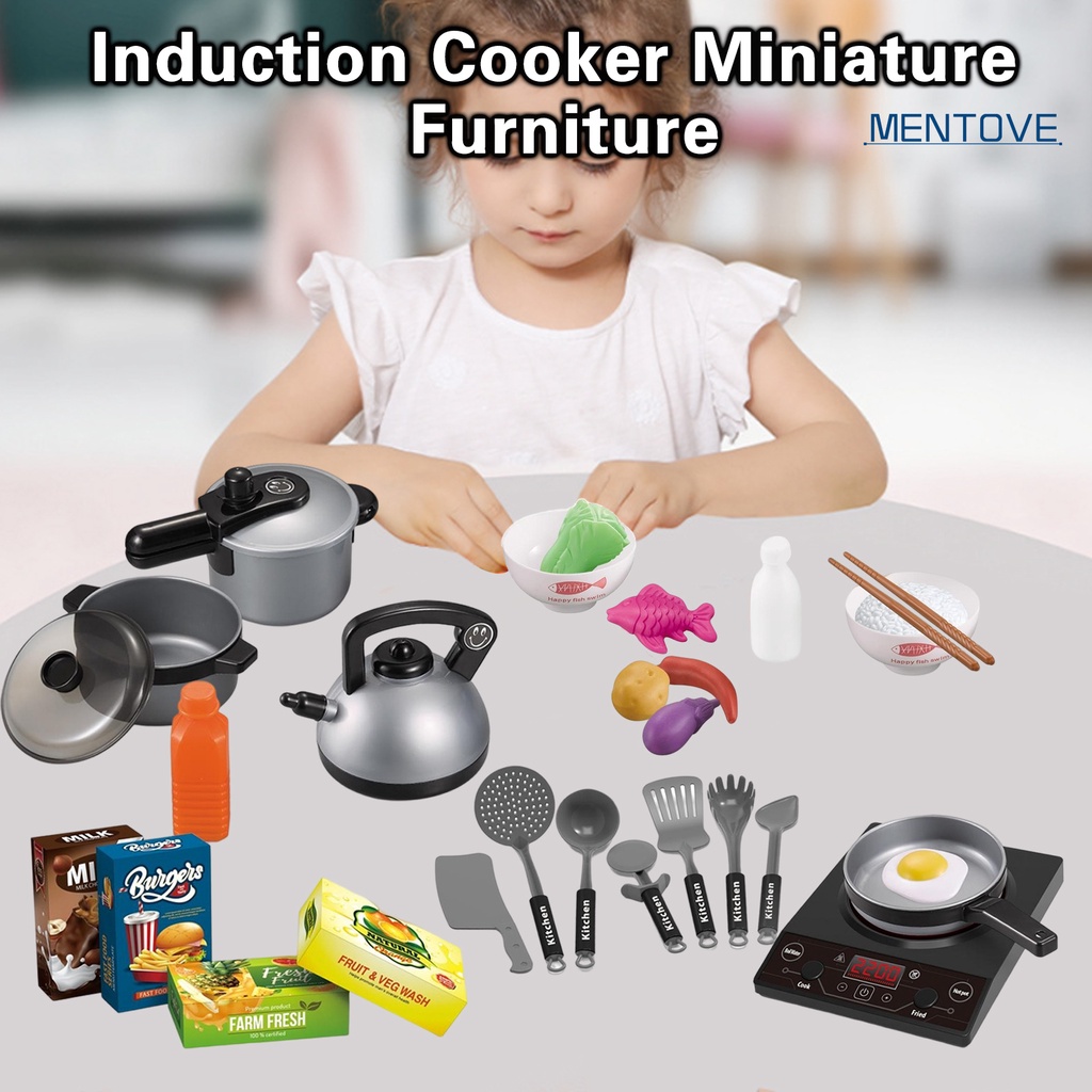 Set 36 Dụng Cụ Nấu Ăn Mô Phỏng Có Hiệu Ứng Âm Thanh Sống Động Như Thật Cho Bé